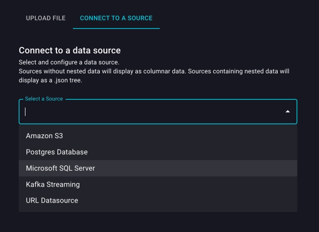 Connect to Microsoft SQL Server